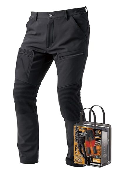 画像有り- 半額セール 暖G ヒートパンツ L ブラック バッテリー付きセット2,500 円